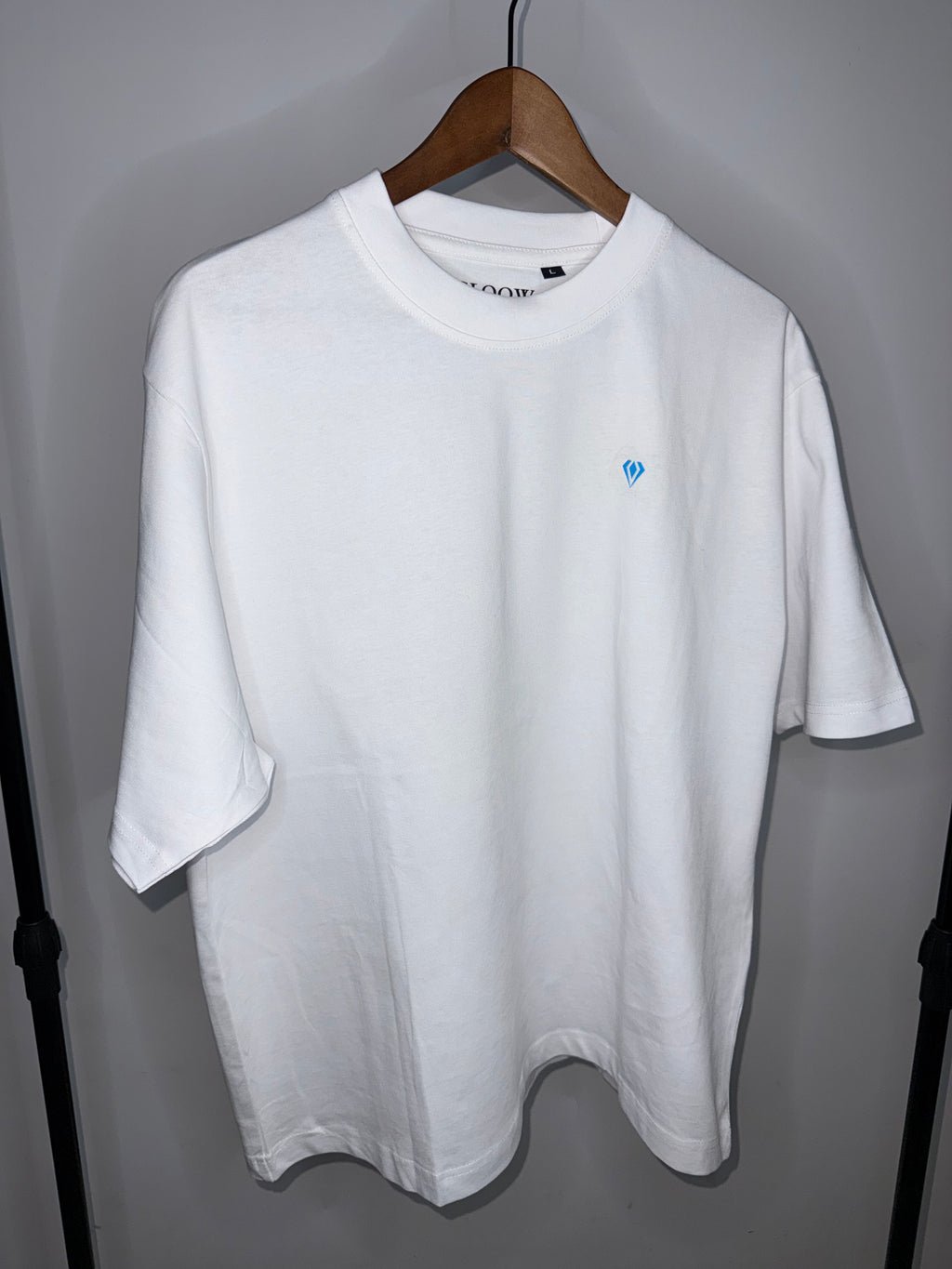 Camiseta Oversize Cropped 240 gsm 100% algodón