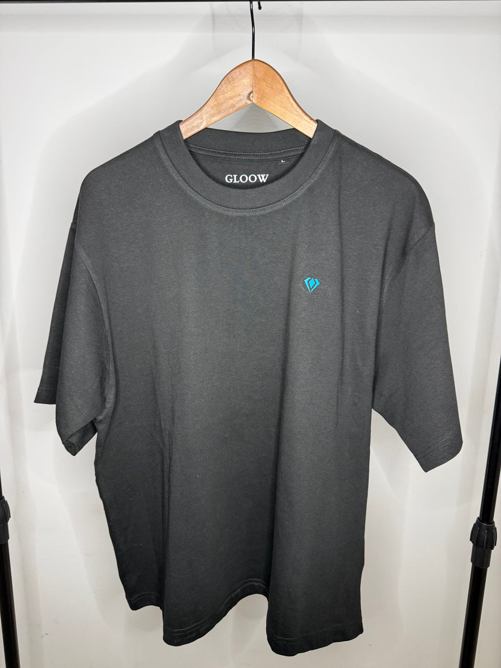 Camiseta Oversize cropped 240 gsm 100% algodón