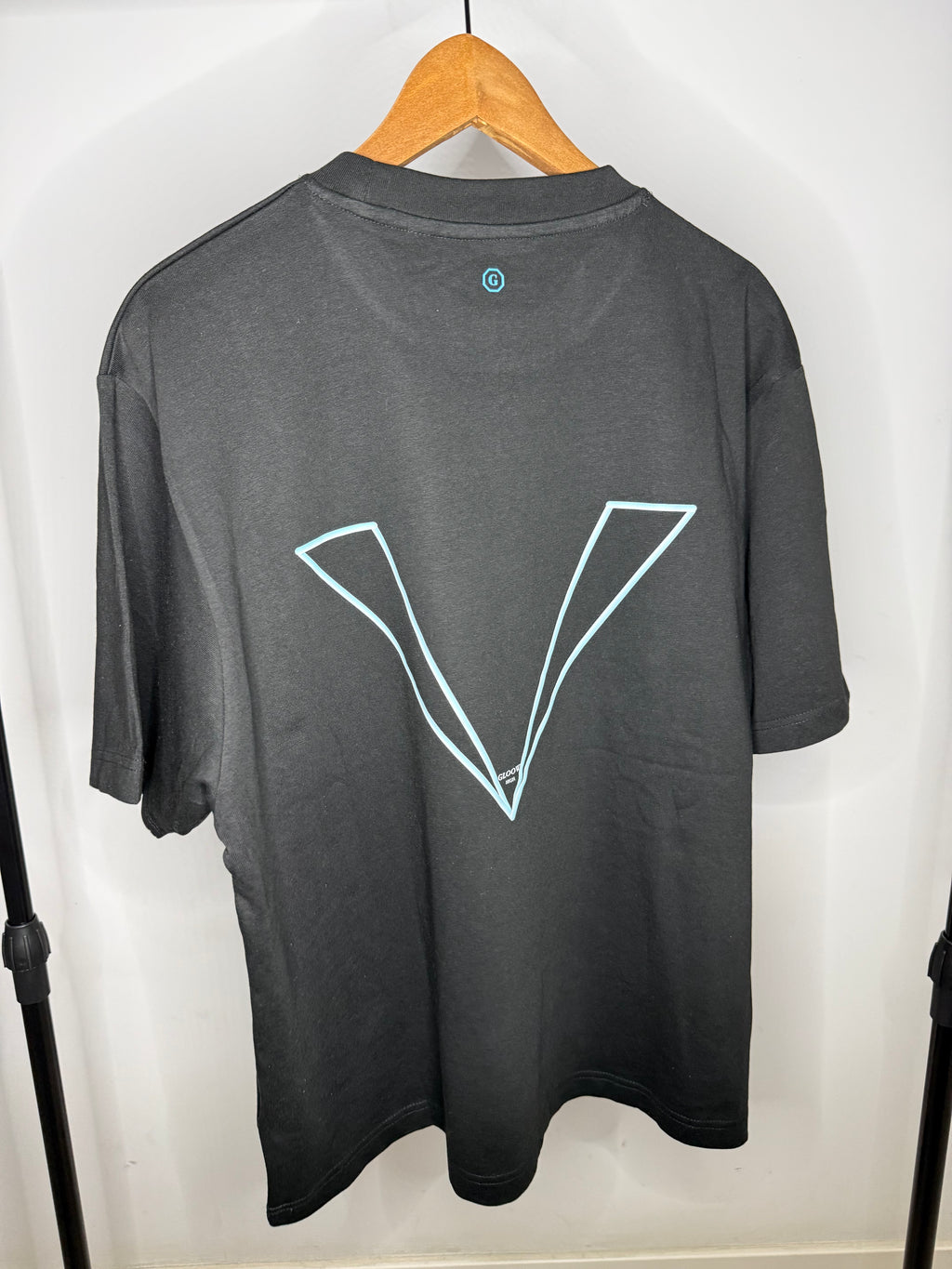 Camiseta Oversize cropped 240 gsm 100% algodón